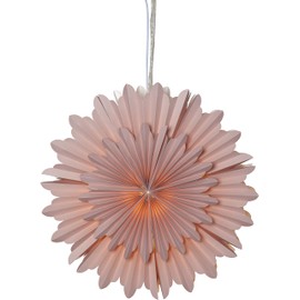 Star Paper star 'Crystal', pink,