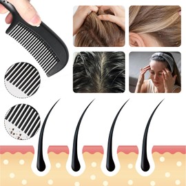ExcellaElite Scalp Comb for Dandruff Removal 3 Pcs Scalp Sweep Comb, Pressable Sweep Detoxing Energy Massage Combs for Massaging and Cleansing Hair