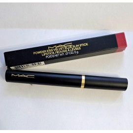 Kiss Mac WILD SUMAC #890 Powder Kiss Velvet Blur Slim Stick .07 oz NIB!