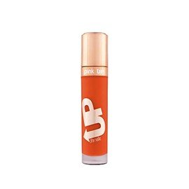 PINK UP, Ultimate, Labial de larga duración, Color intenso, Fórmula suave, No craquela ni reseca, Indeleble, Color Orange, Modelo PKUM27