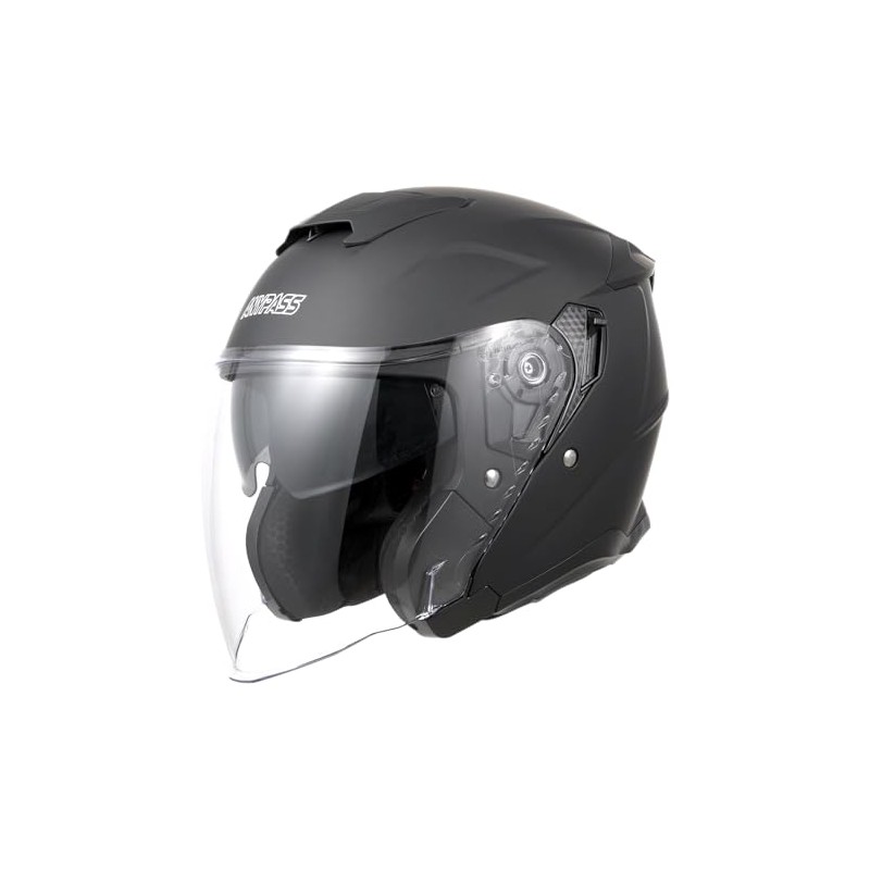 Jet Helmet with Visor and Sun Visor ECE 22.06 -