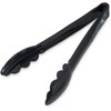 CFS Carly - Pinza para ensalada, 9 pulgadas, color negro,