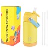 BOGI Kids Metal Water Bottle with Straw, 350ml Kid Stainless