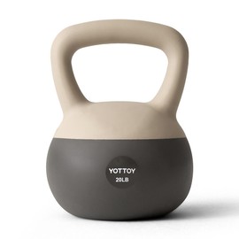 YOTTOY Soft Kettlebells, 20 lb kettlebell with Anti-Slip Base & Impact-Resistant Design - Perfect for Strength Training Kettlebells Weightlifting, Personal Training