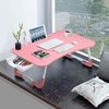 Slendor Lap Desk with Tablet Slot, Foldable Laptop Table with