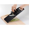 Kyocera Advanced Ceramic Wide Adjustable Slicer with Handguard, Black
