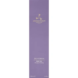 Aromatherapy Associates De-stress Body Oil, 100ml infused with Arnica Montana Flower extract, Rosemary and the exceptional benefits of Ginger, Destress Muscle After Gym