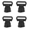4PCS Tie Downs for Kayak Track Mount, Nylon Track Mount