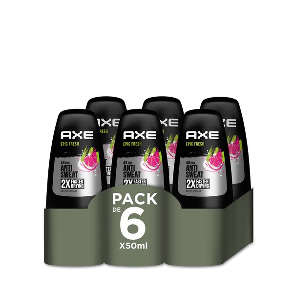 Axe Roll On Epic Fresh Deodorant for Men 50ml (Pack