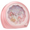 Seiko Lil Lil Fairil Analog Alarm Clock Pink Pearl CQ151P