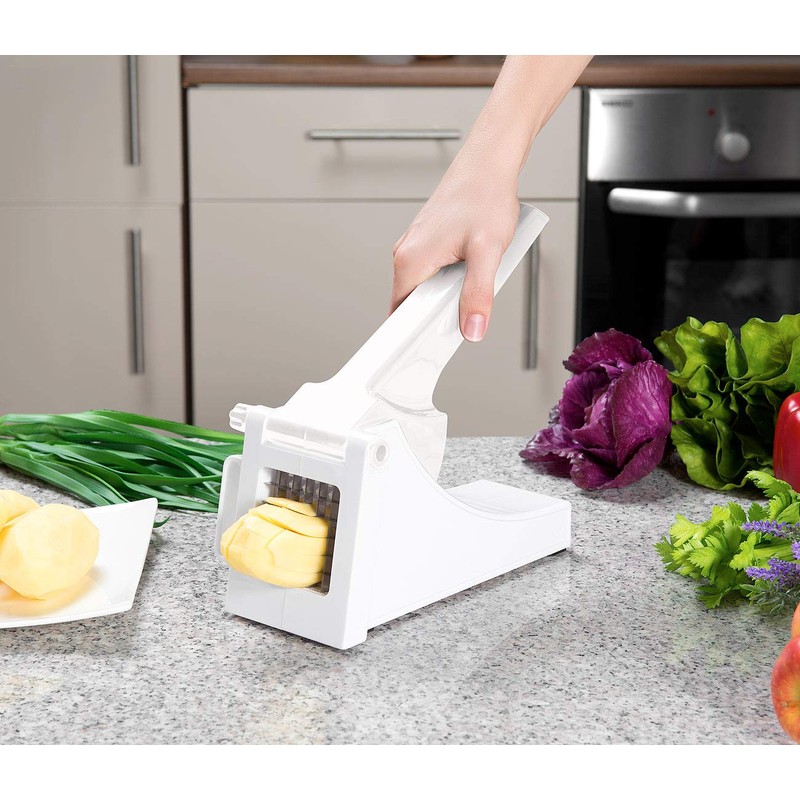 Rosenstein & Söhne Chip Cutter: Chip and Vegetable Cutter with