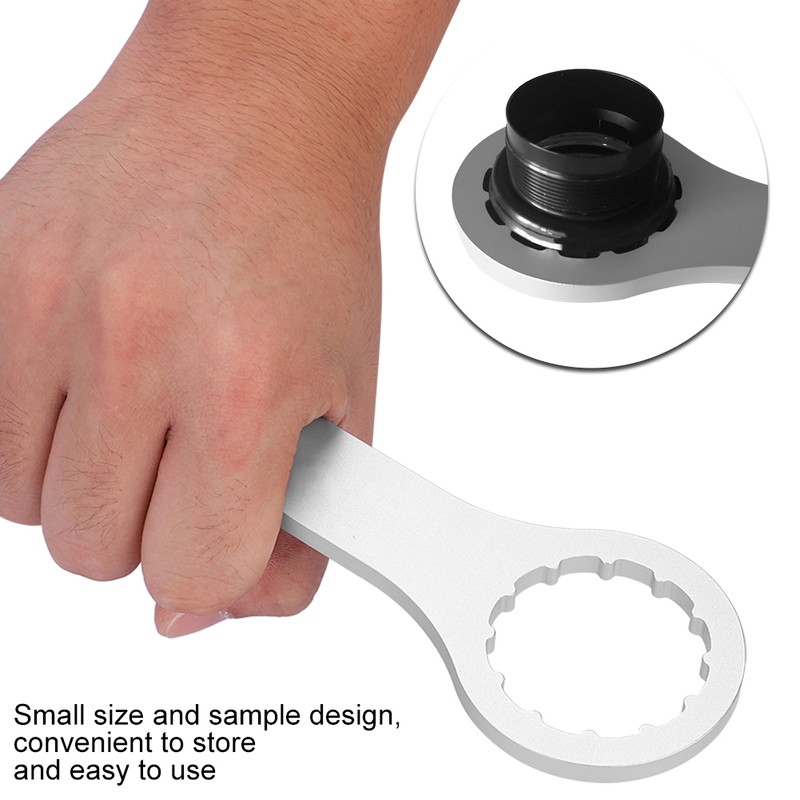 Aluminum Alloy Portable Bicycle Bottom Bracket Wrench Bike Repair Tool