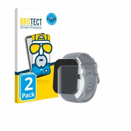 BROTECT Full Cover Protective Film Matt for Motast Y66 1.96 Inch (Pack of 2) - Full Screen Screen Protector Film, 3D Curved, Anti-Reflection