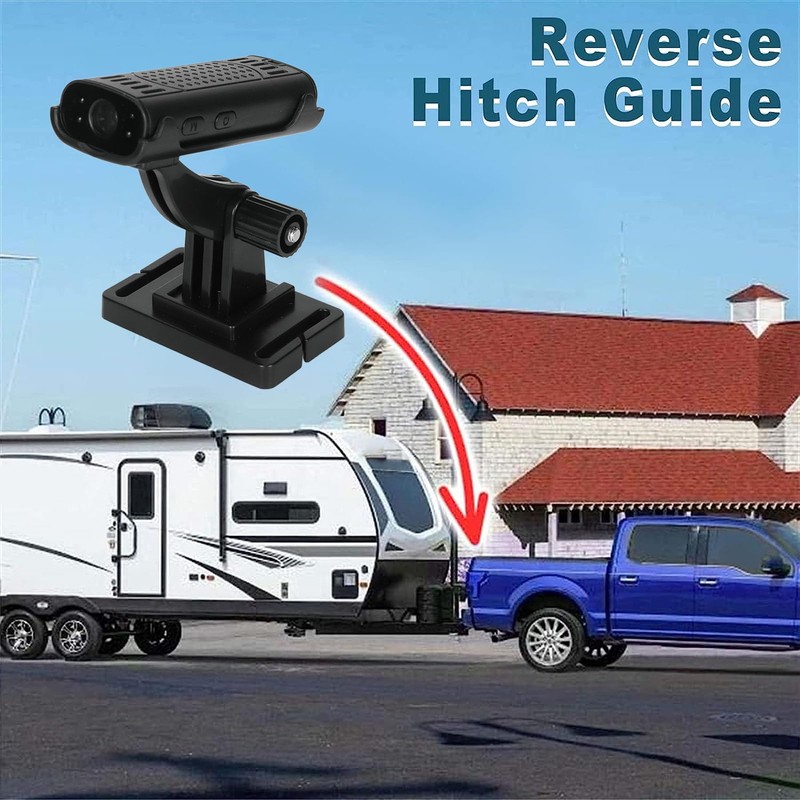 Reverse Hitch Guide Camera, Wireless Backup Hitch Camera, HD Waterproof