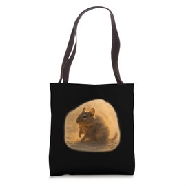 Desert Dust Degu Sunlit Scene Tote Bag