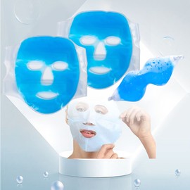 쿨링 마스크 팩 1+1 2개, 1개, 1세트 Cooling Mask Pack 1+1, 2 Pieces, 1 Set