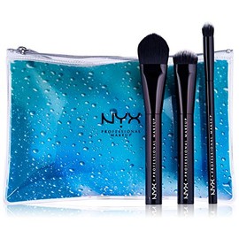 NYX Perfect Flow Face Brush Set 3-Piece - In Your Element Water