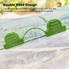 100PCS Greenhouse Arch Frame Double Head Plastic Clip Heating Press