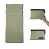 JIVELER Lightweight Inner Shruff, Zipper, Sleeping Bag Included, Storage Bag,