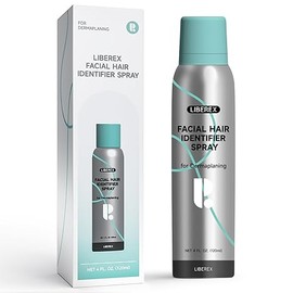 Liberex Hair Identifier Spray for Face Shaving - Reveals & Lifts Facial Hair & Peach Fuzz for Dermaplaning, Suitable for All Skin Types