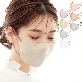 [KANEYAMA] 3Dマスク CICIBELLAマスク（10枚×2パック） 立体マスク バイカラーマスク 不織布マスク くちばし 使い捨て 耳が痛くならない カラーマスク小顔マスク (オールドレース)