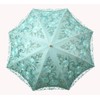 LCY Ladies Embroidered Lace Double-deck Anti-UV Parasol Umbrella Sun/Rain/Snow Folding