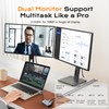 7-in-1 AI Laptop Docking Station with Dual Monitor, TOPOINT USB