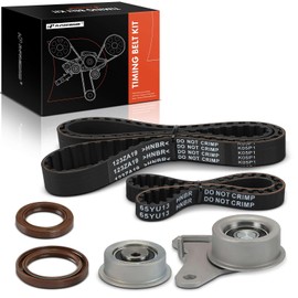 A-Premium Engine Timing Belt Kit Compatible with Dodge & Mitsubishi Cars - Ram 50 1993, Mighty Max 1993-1996 - 2.4L