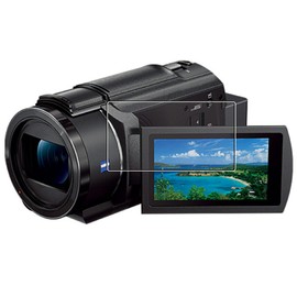 ClearView Screen Protector for Sony FDR-AX45A Anti-Fingerprint (Clear) Type, Made in Japan