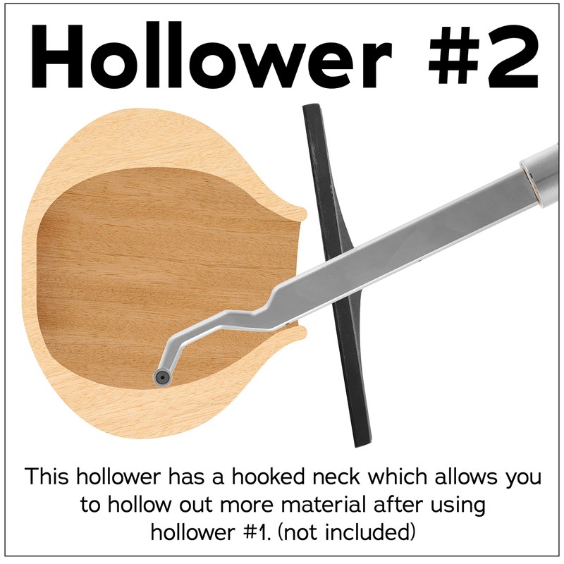 Savannah Carbide Hollower Tool #2 for Removing Material From The