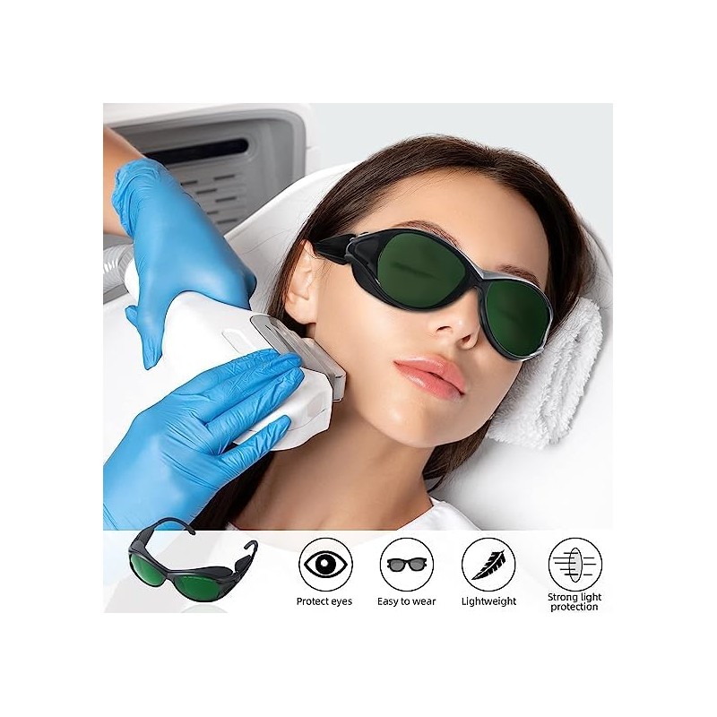 Eyewear 200-2000nm Professional Protective Safety Glasses, Goggles Eye Protection UV