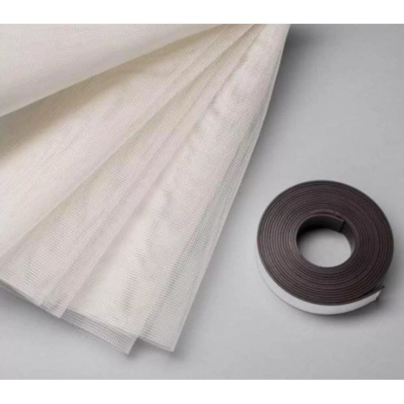 K&H Malla Mosquitero Ventana Magnética Ajustable Hogar Mosquitos