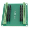 2Pcs ESP32 Breakout Board 38 Pin 2 in 1 Dual