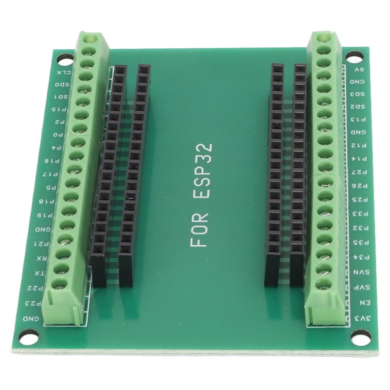 2Pcs ESP32 Breakout Board 38 Pin 2 in 1 Dual