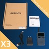 Retevis RB19 USB C Walkie Talkie, Slim Two Way Radios