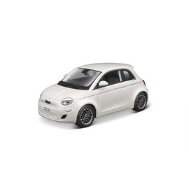 Bburago FIAT 500E Car Model - 1:24 Scale - Incredibly Detailed Die-Cast Replica Collectible Vehicle Model