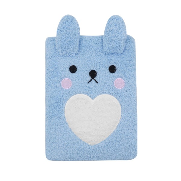 ZGMYC Plush Bunny Notebook Diary for Girls Kids A5 Lined