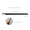 EMSea 5pcs T1044D 250mm T Shank Jigsaw Blades Clean and
