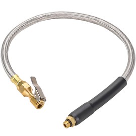 WYNNsky 21’’ Tire Inflator Gauge Hose Replacement, 3/8-24 UNF Threads