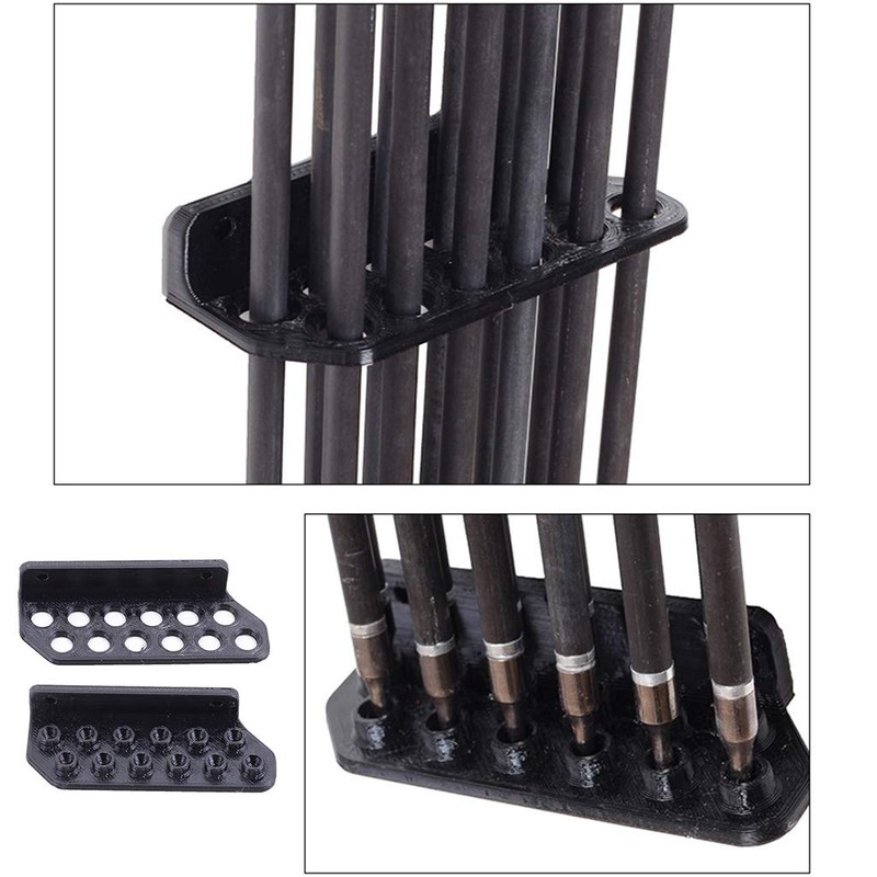 cdhgsh Archery Arrows Wall Mount Recurve Bow and Arrow Rack