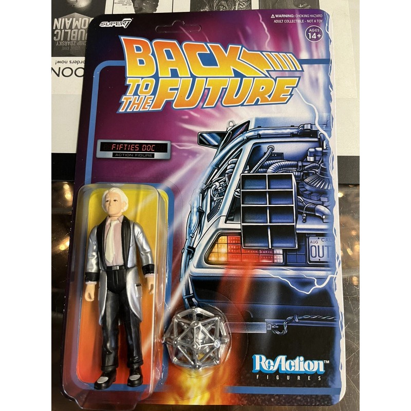Super7 Back To The Future Fifties Doc Brown Super7 ReAction