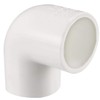 TOP-VIGOR 2Pcs 25mm Slip 90 Degree PVC Pipe Fitting Elbow