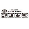 Yu Yu Hakusho [Wall Decor Sticker] Poster Sticker/4 People Shonen