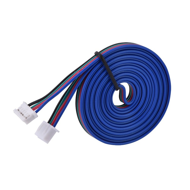 Yoidesu 3D Printer Stepper Motors Cables Wire HX2.54 4pin-6pin White