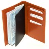 kelvinrolenleathercollection USA Genuine Leather Passport Cover Travel Document Holder ID