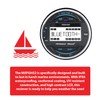Dual Electronics MXPGH52 Marine Radio | Gauge Hole Media Receiver