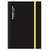 2023-2024 A4 Black Day a Page Academic Student Diary With