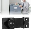 Mechanical Password Lock 3 Digit Combination Anti Theft Hasp Lock