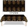 Losuya 2025 Happy New Year Party Tablecloth Disposable Tablecloth Party