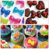 JJUNW 2 Pcs Bow Molds for Chocolate, Gummy Molds Bow